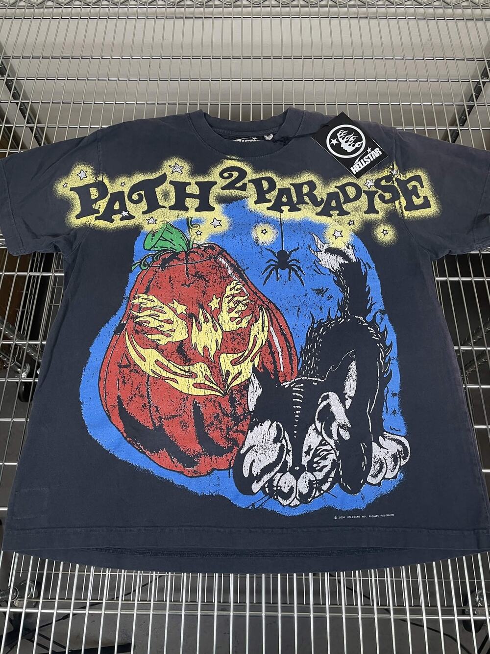 Hellstar Halloween 1996 P2P T-Shirt Black SIZE L